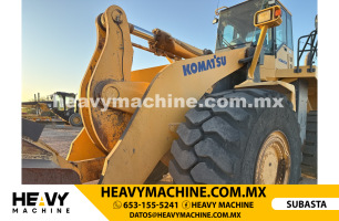 Maquinaria Pesada Cargador frontal 2007 Komatsu WA600-6