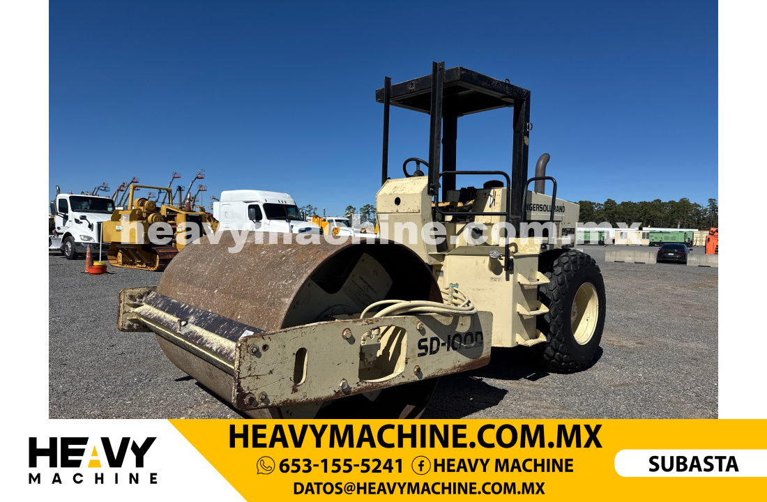 Maquinaria Pesada Compactadora 1996 INGERSOLL RAND SD100D