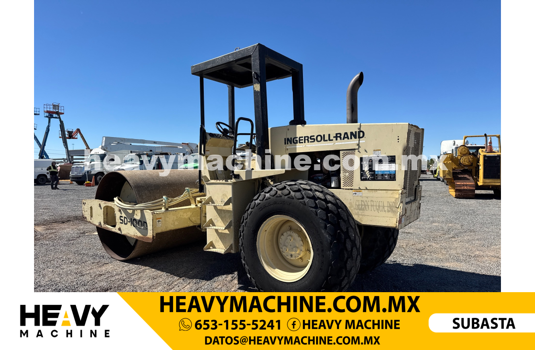 Maquinaria Pesada Compactadora 1996 INGERSOLL RAND SD100D
