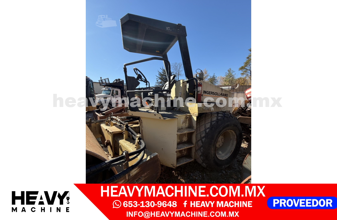 Maquinaria Pesada Compactadora 1996 INGERSOLL RAND SD100D