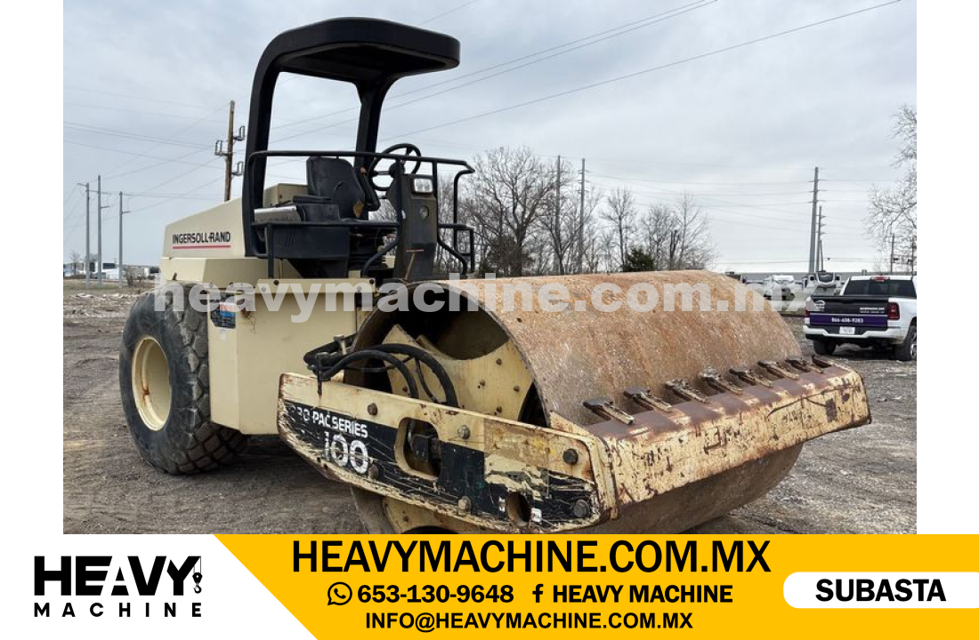 Maquinaria Pesada Compactadora 2000 INGERSOLL RAND SD-100D PRO PAC