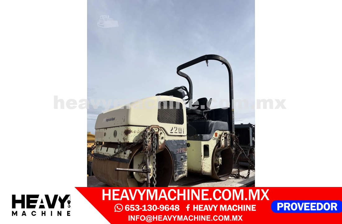 Maquinaria Pesada Compactadora 2001 INGERSOLL RAND DD24