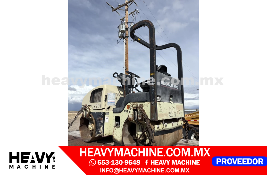 Maquinaria Pesada Compactadora 2001 INGERSOLL RAND DD24
