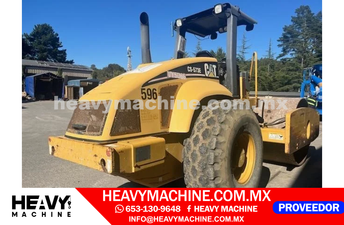 Maquinaria Pesada Compactadora 2003 CAT CA-573E