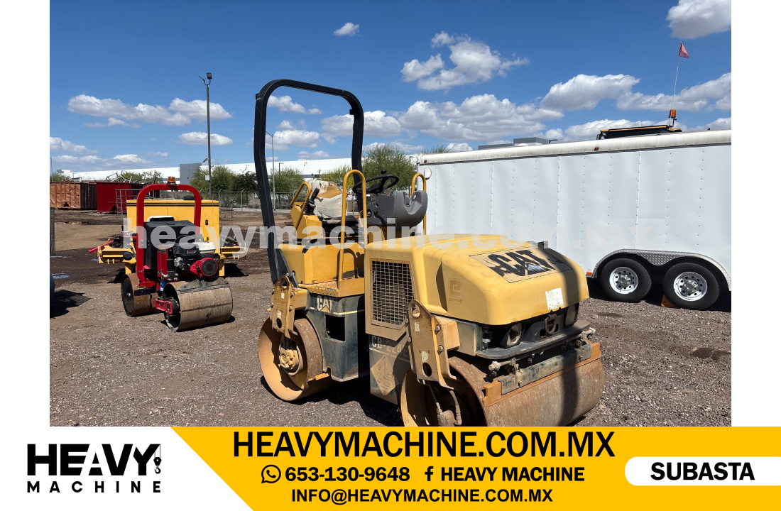 Maquinaria Pesada Compactadora 2005 CAT CB224E