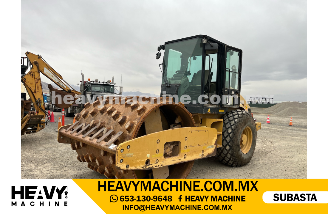 Maquinaria Pesada Compactadora 2007 CAT CS-563E