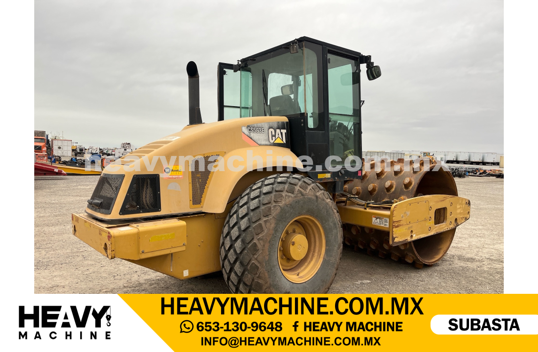 Maquinaria Pesada Compactadora 2007 CAT CS-563E