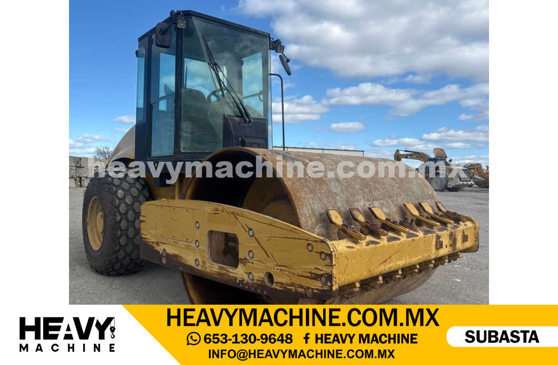 Maquinaria Pesada Compactadora 2007 CAT CS563