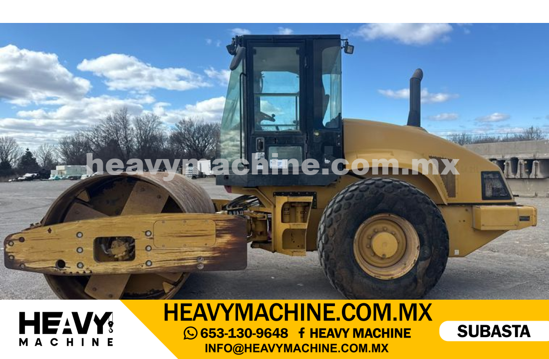 Maquinaria Pesada Compactadora 2007 CAT CS563