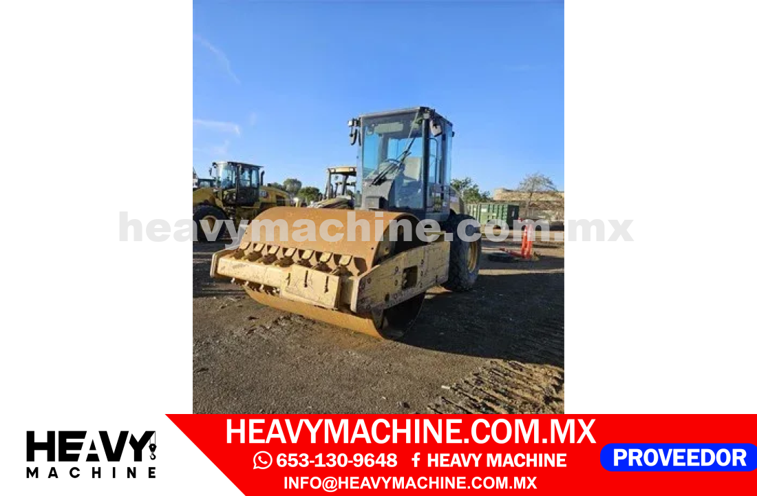 Maquinaria Pesada Compactadora 2008 CAT CS56