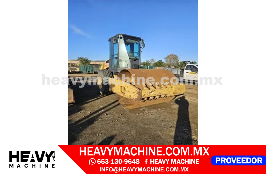 Maquinaria Pesada Compactadora 2008 CAT CS56