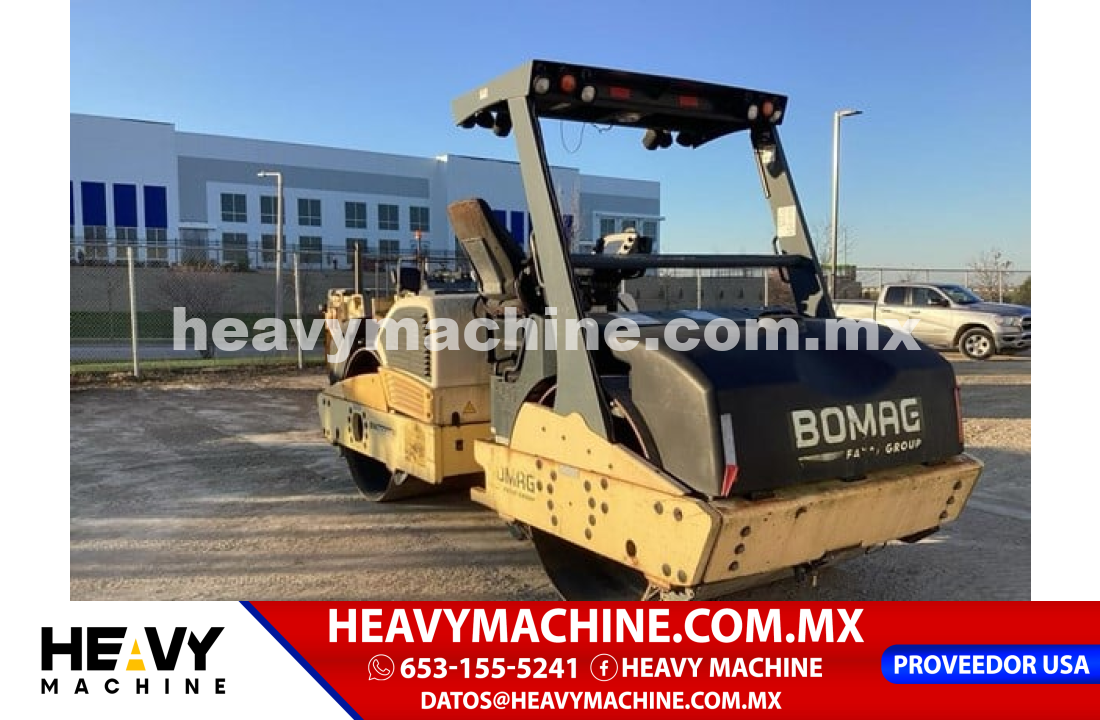 Maquinaria Pesada Compactadora 2009 BOMAG BW266AD