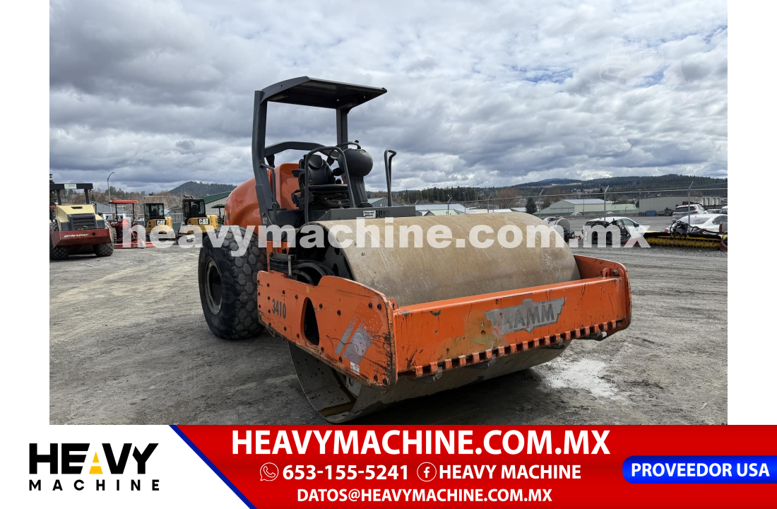 Maquinaria Pesada Compactadora 2011 Hamm 3410
