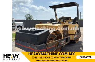 Maquinaria Pesada Compactadora Hypac C766C double drum vibratory roller