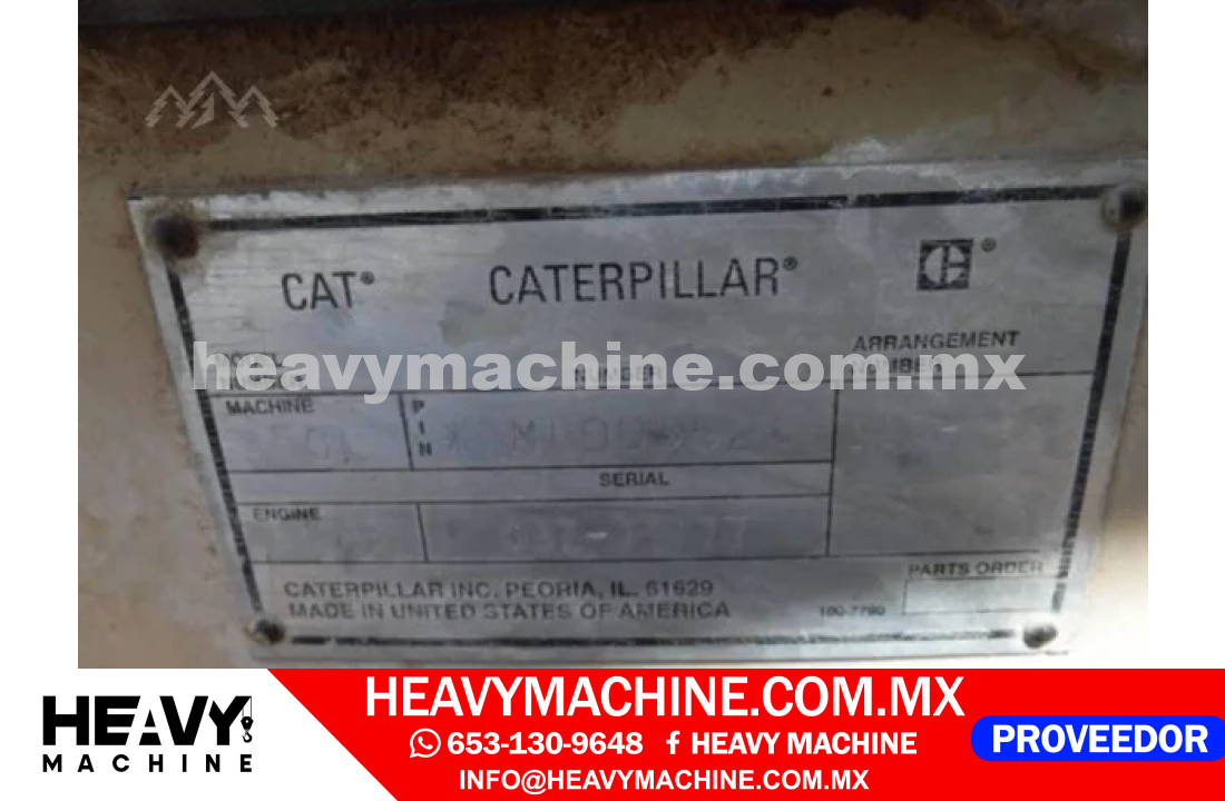 Maquinaria Pesada Excavadora 1994 CAT