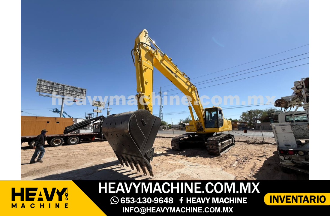 Maquinaria Pesada Excavadora 1998 KOMATSU PC400LC-6LC