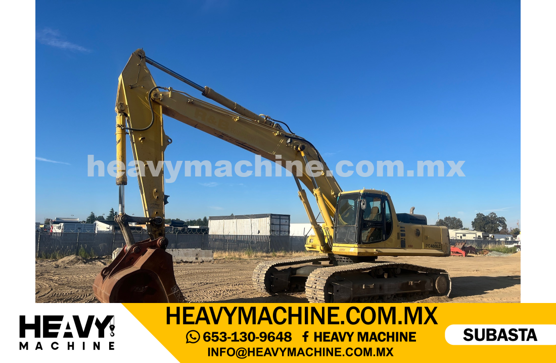 Maquinaria Pesada Excavadora 2003 KOMATSU PC400LC-6