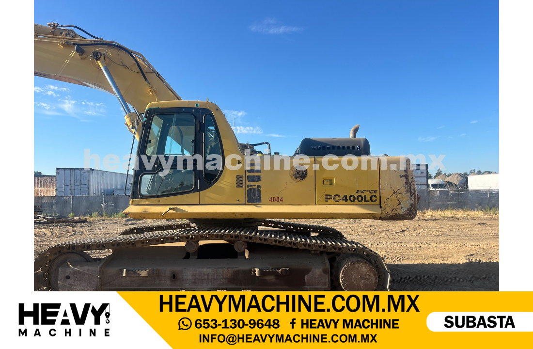 Maquinaria Pesada Excavadora 2003 KOMATSU PC400LC-6