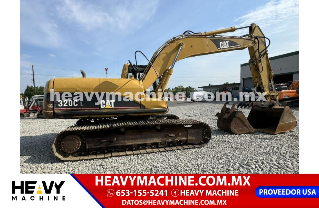 Maquinaria Pesada Excavadora 2004 CAT 320CL