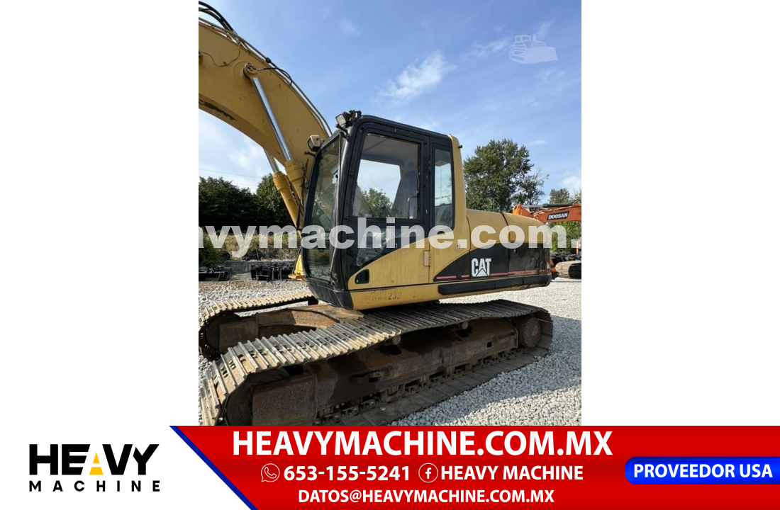 Maquinaria Pesada Excavadora 2004 CAT 320CL