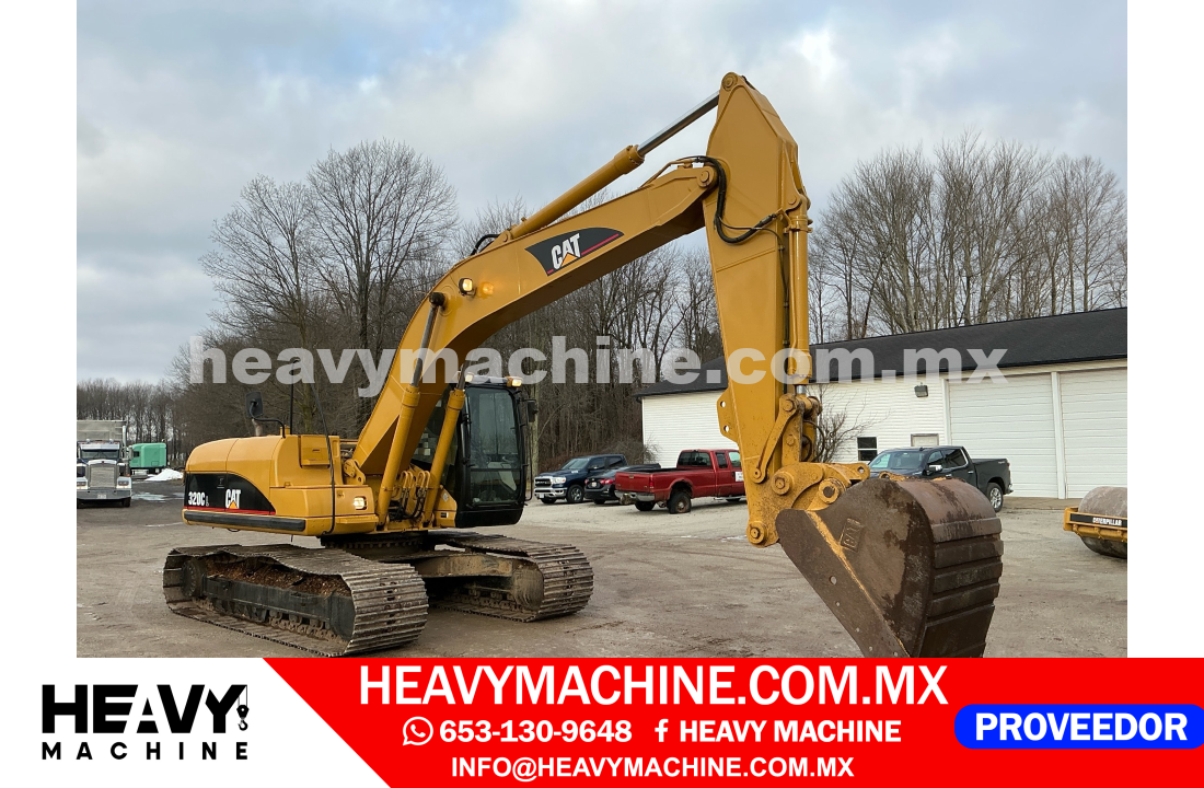Maquinaria Pesada Excavadora 2004 CAT 320C