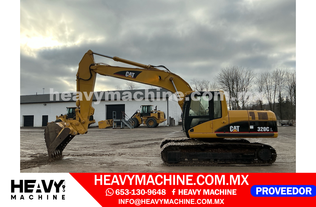 Maquinaria Pesada Excavadora 2004 CAT 320C
