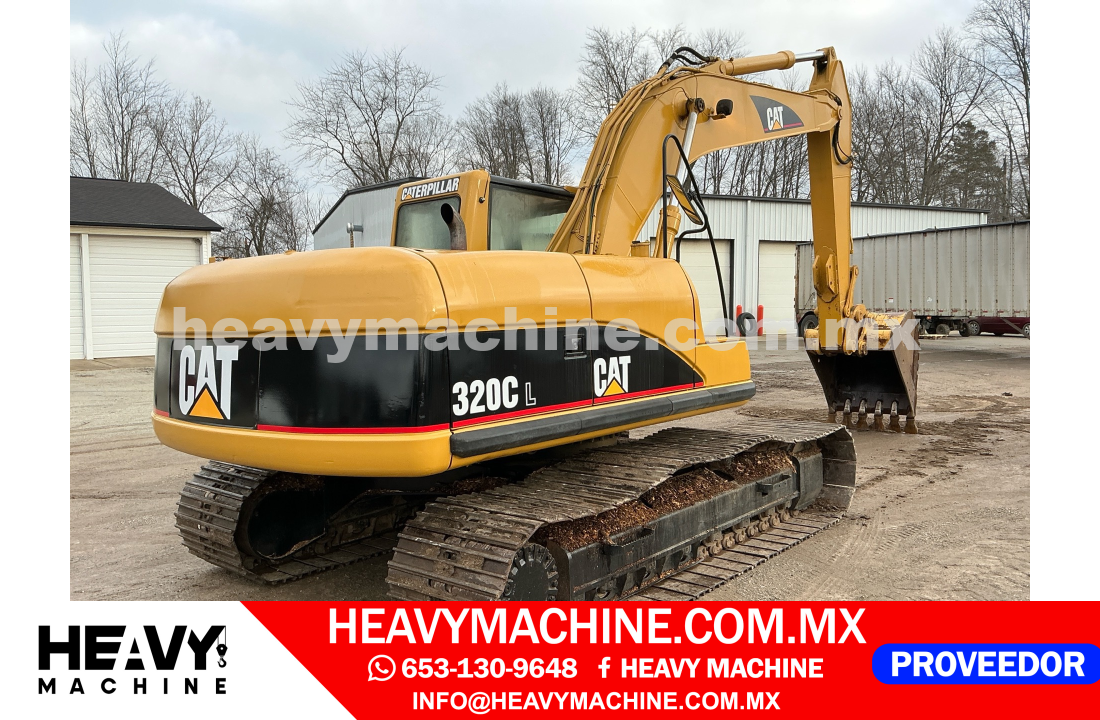 Maquinaria Pesada Excavadora 2004 CAT 320C