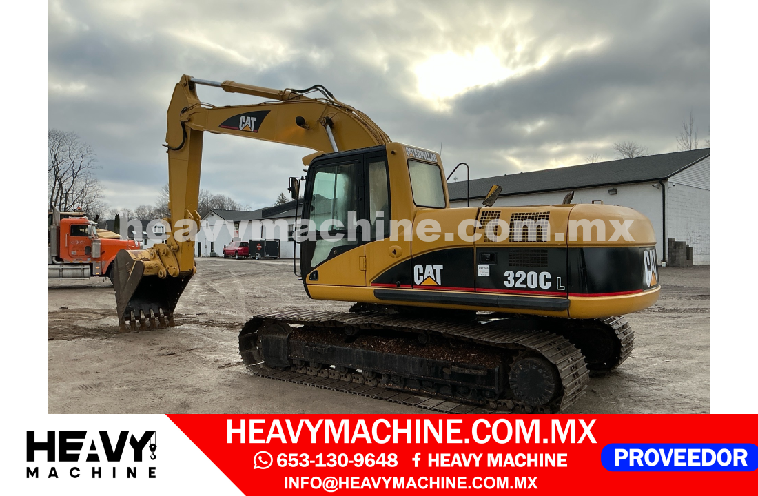 Maquinaria Pesada Excavadora 2004 CAT 320C