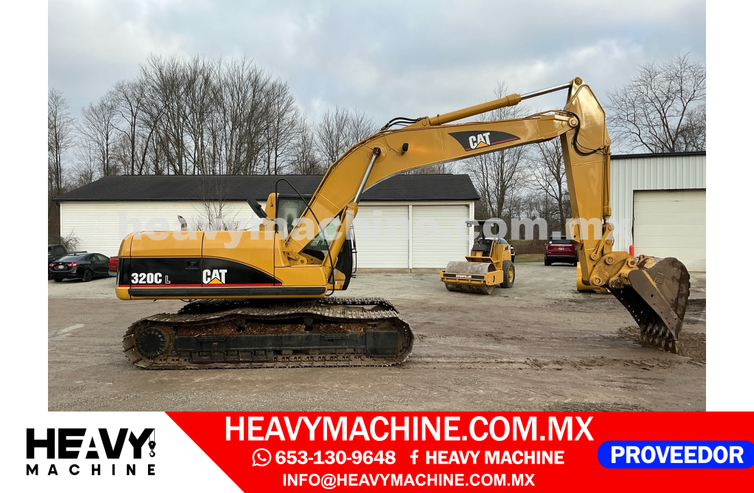 Maquinaria Pesada Excavadora 2004 CAT 320C
