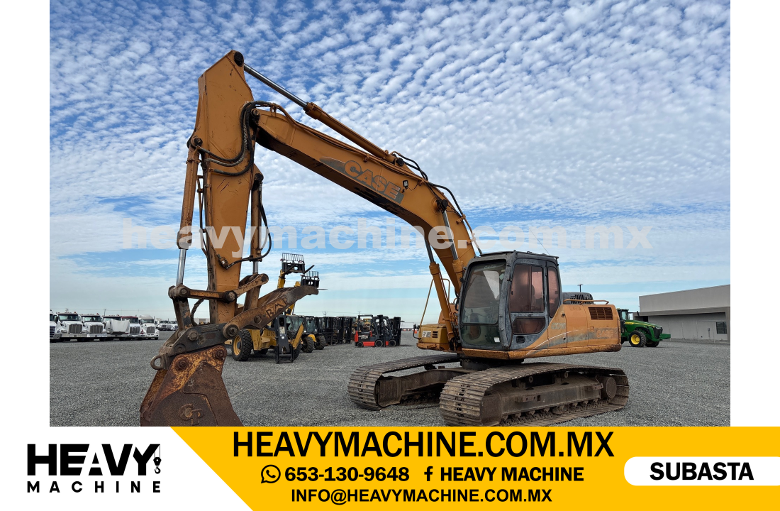 Maquinaria Pesada Excavadora 2005 CASE CX210