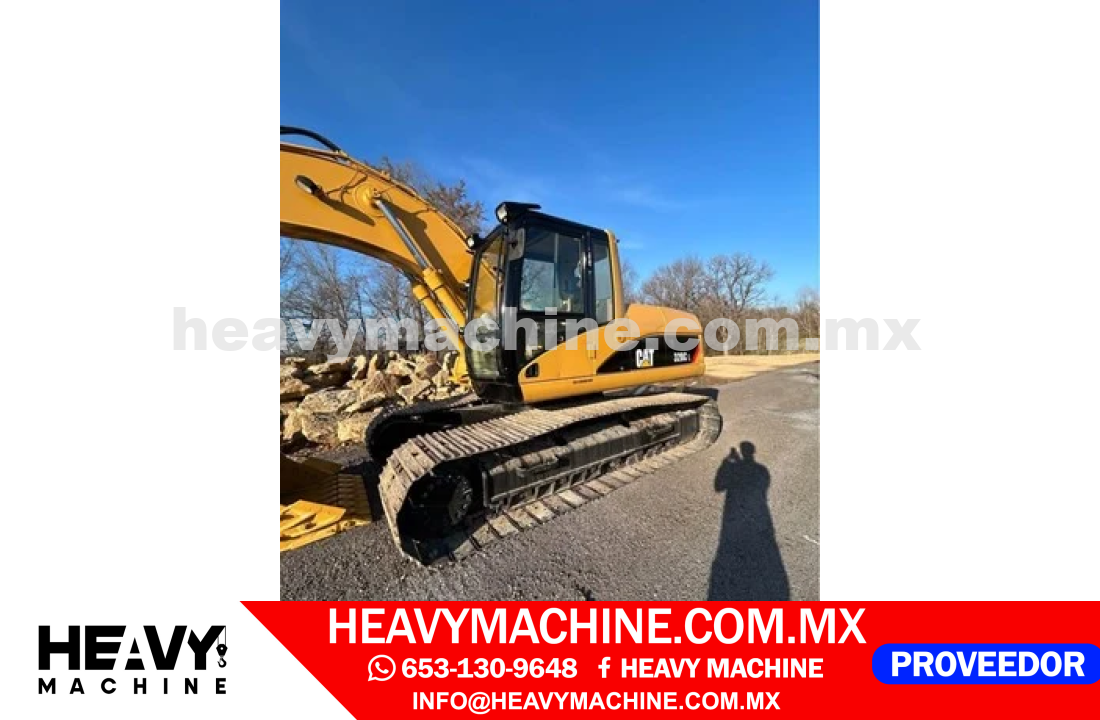 Maquinaria Pesada Excavadora 2005 CAT 320CL