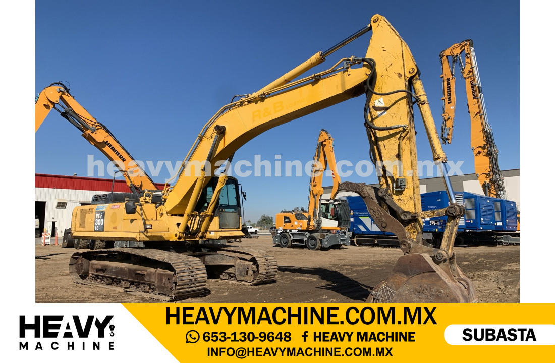 Maquinaria Pesada Excavadora 2005 KOMATSU PC300LC-7