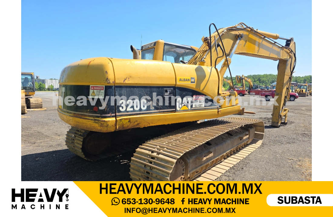 Maquinaria Pesada Excavadora 2006 CAT 320C