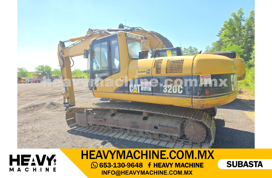 Maquinaria Pesada Excavadora 2006 CAT 320C
