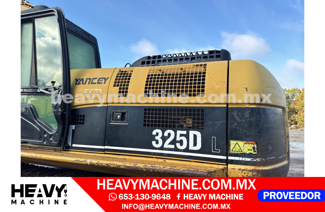 Maquinaria Pesada Excavadora 2006 CAT 325D L