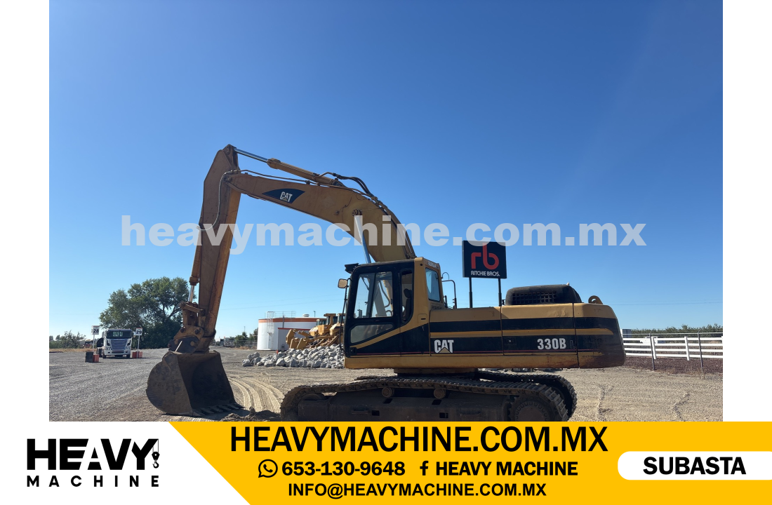 Maquinaria Pesada Excavadora 2006 CAT 330B L