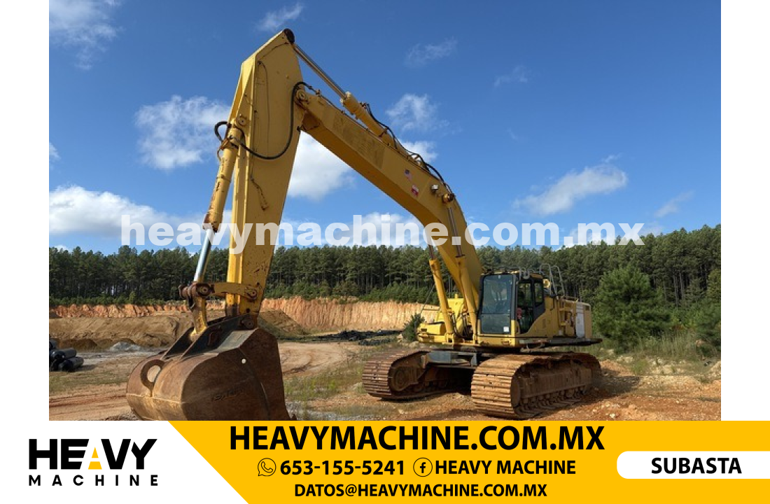 Maquinaria Pesada Excavadora 2006 KOMATSU PC600LC-8