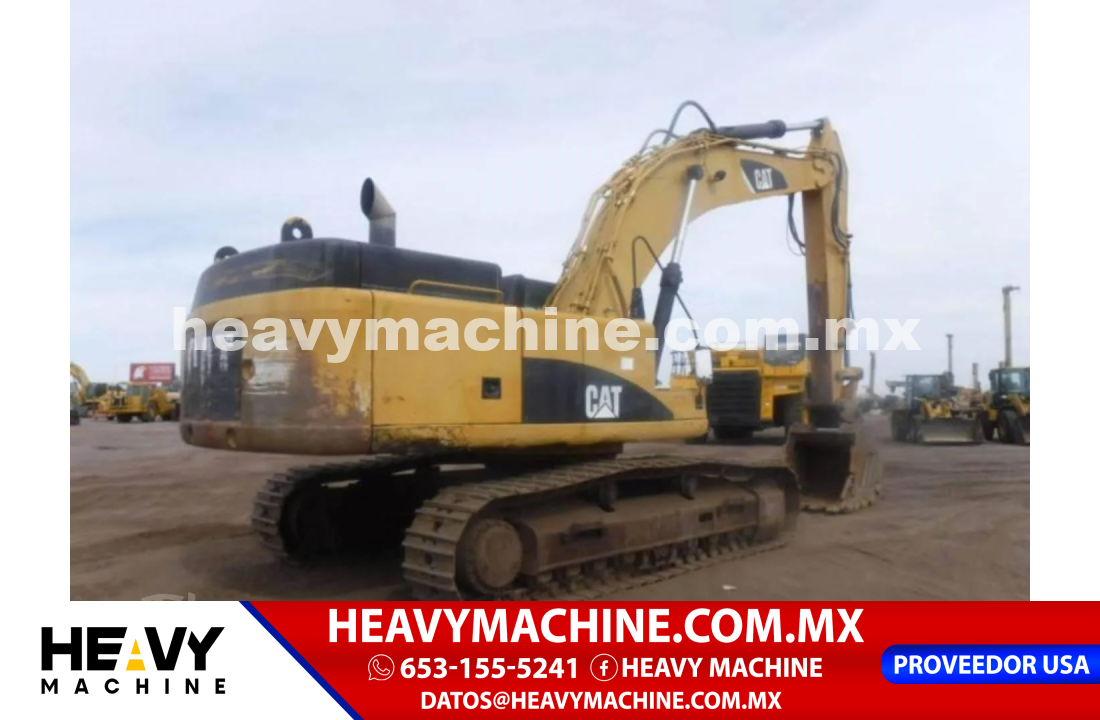 Maquinaria Pesada Excavadora 2007 CAT 345CL