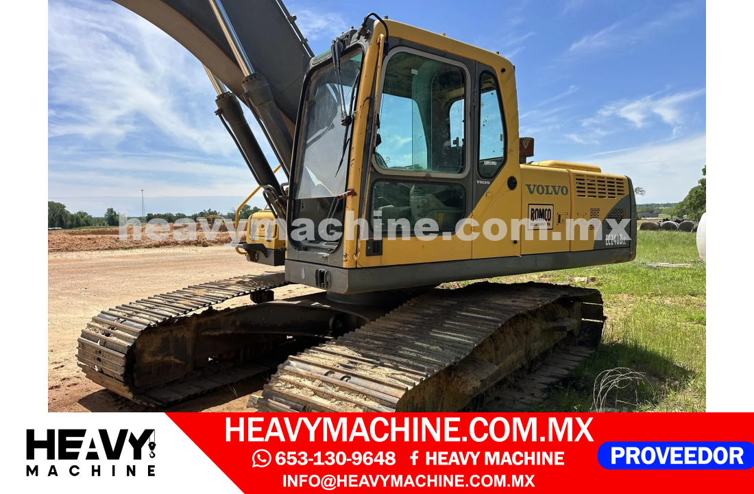 Maquinaria Pesada Excavadora 2007 VOLVO EC240B LC