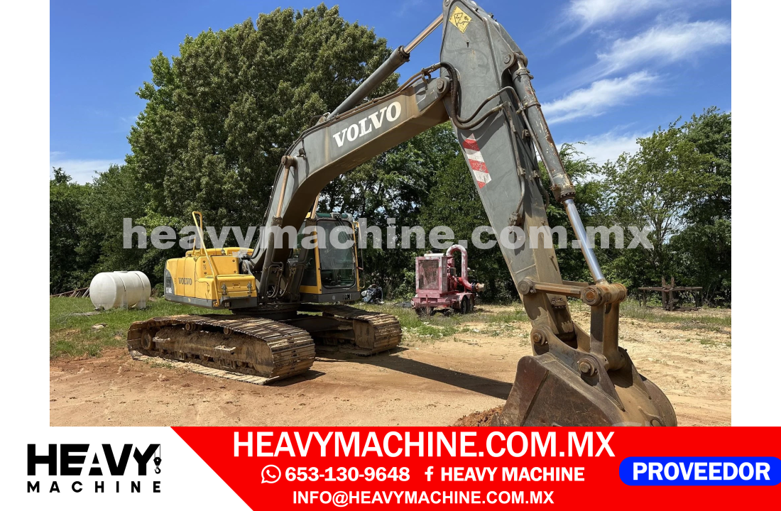 Maquinaria Pesada Excavadora 2007 VOLVO EC240B LC