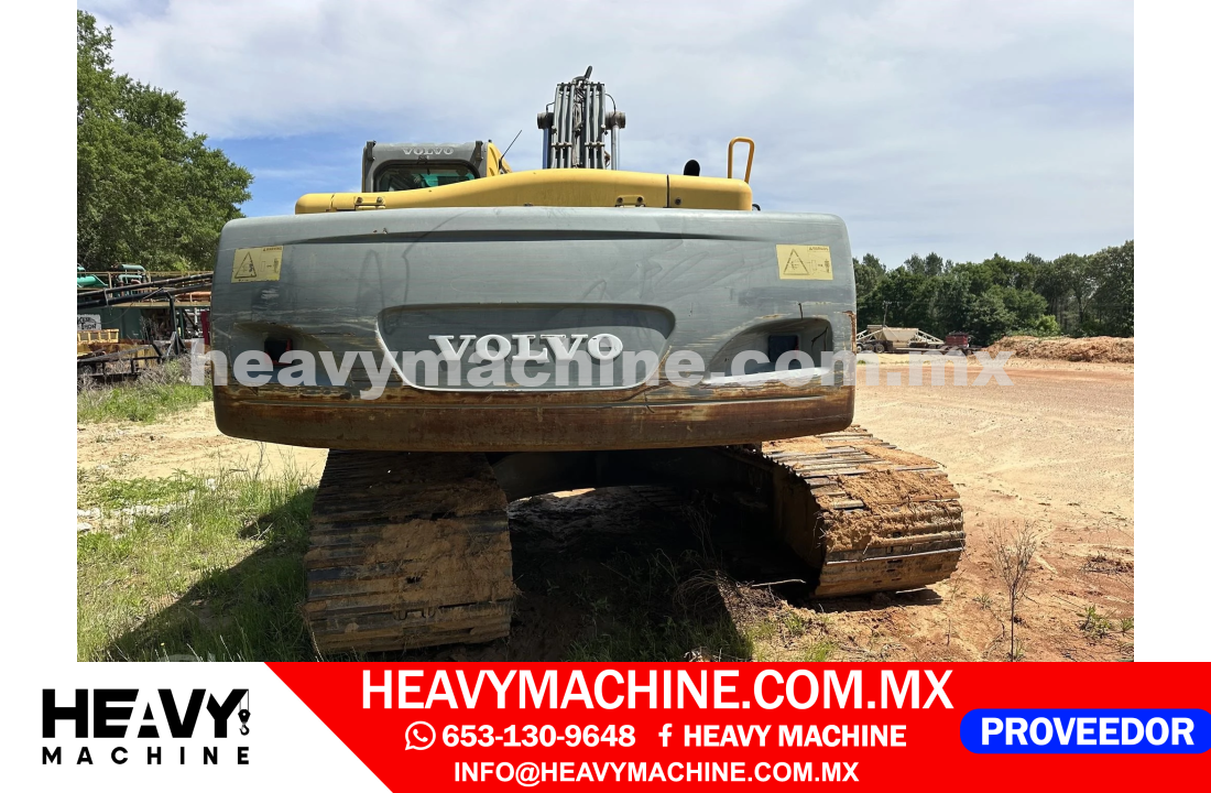 Maquinaria Pesada Excavadora 2007 VOLVO EC240B LC