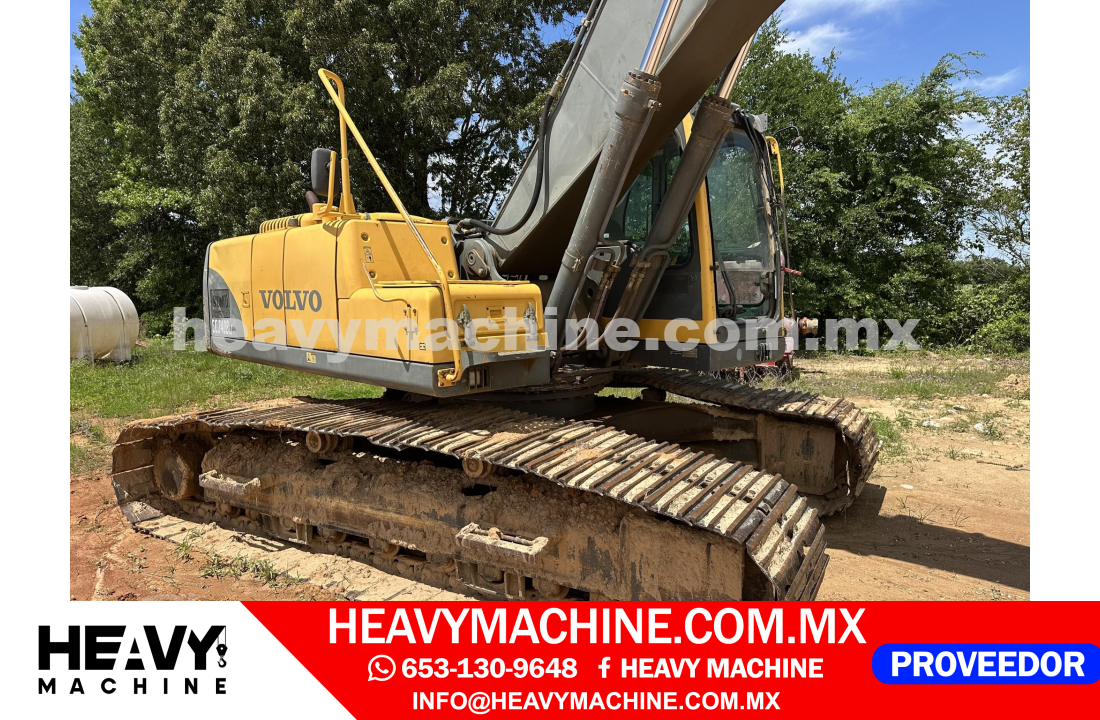 Maquinaria Pesada Excavadora 2007 VOLVO EC240B LC