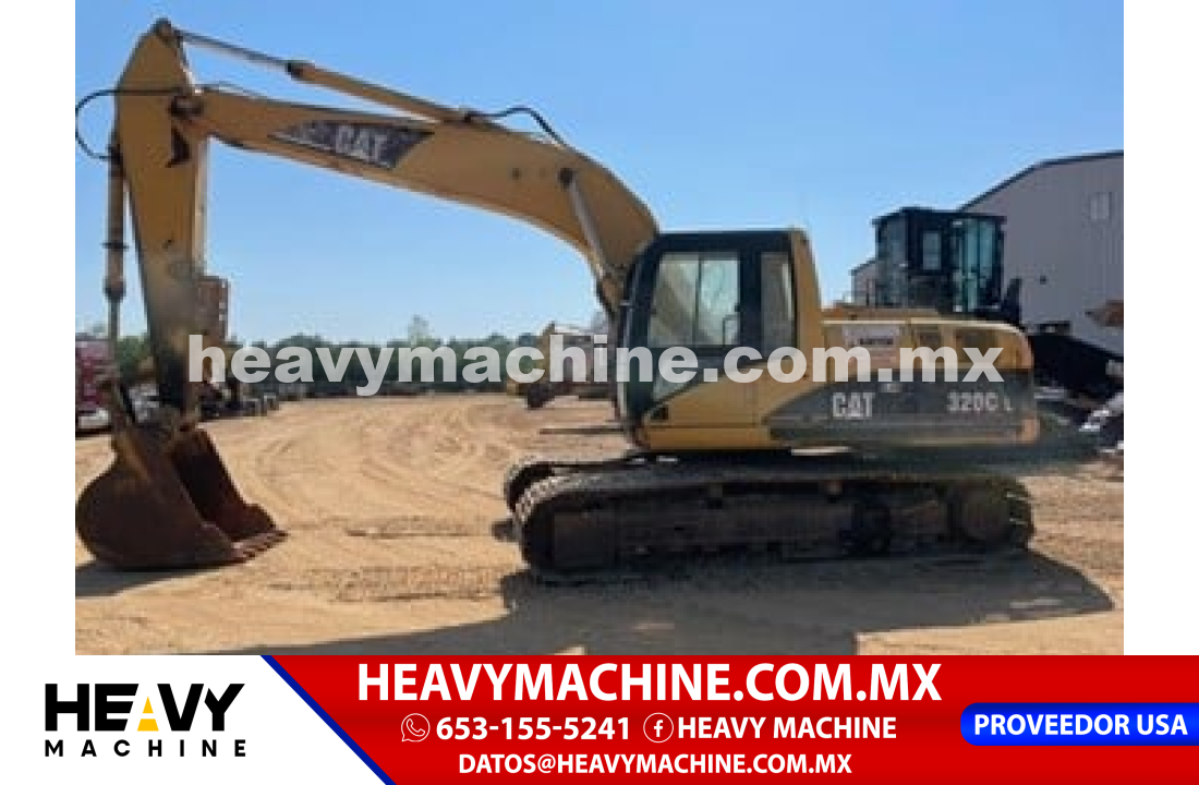 Maquinaria Pesada Excavadora 2008 Caterpillar 320DL