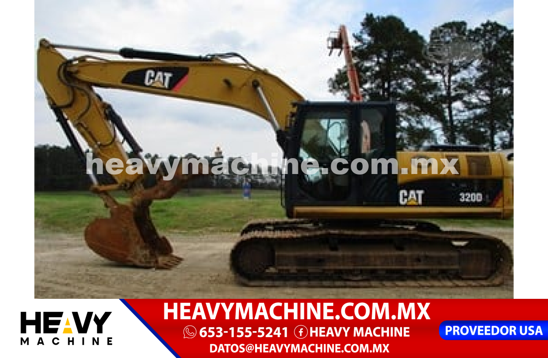 Maquinaria Pesada Excavadora 2008 Caterpillar 320DL