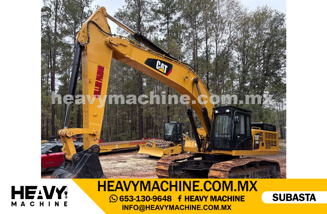 Maquinaria Pesada Excavadora 2010 CAT 345D L