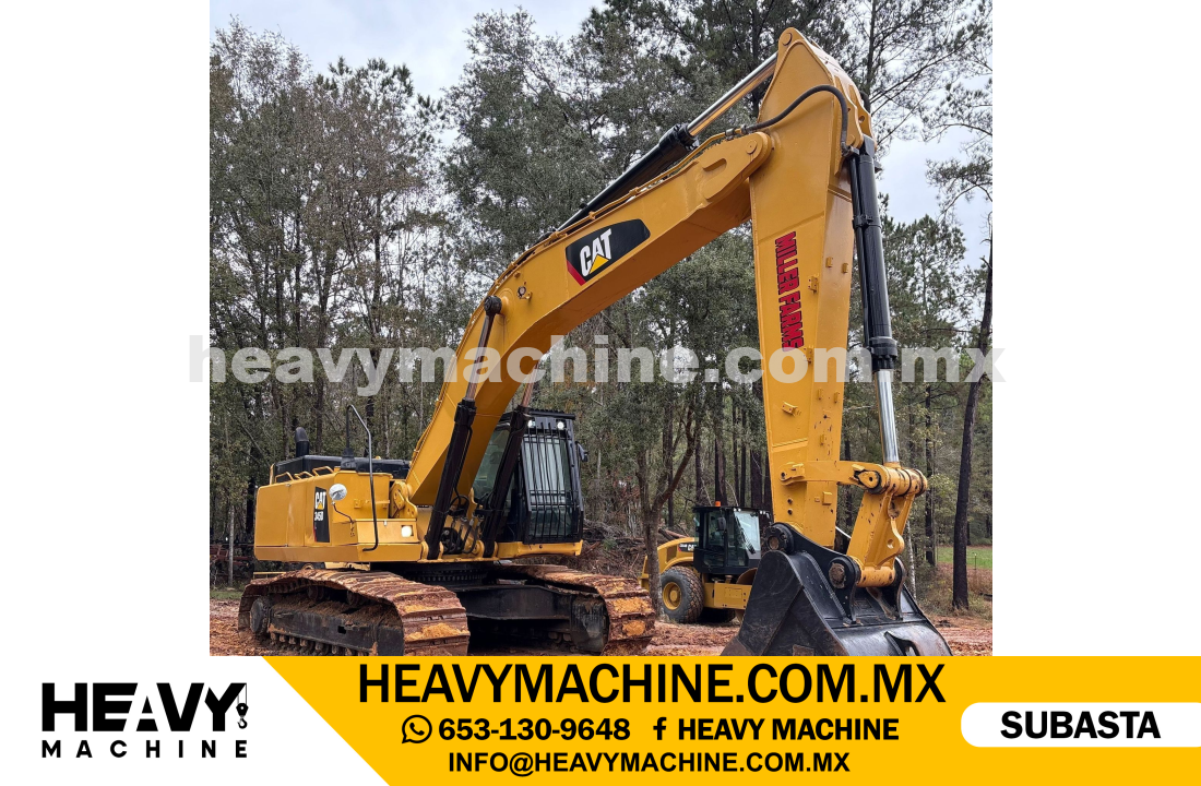 Maquinaria Pesada Excavadora 2010 CAT 345D L