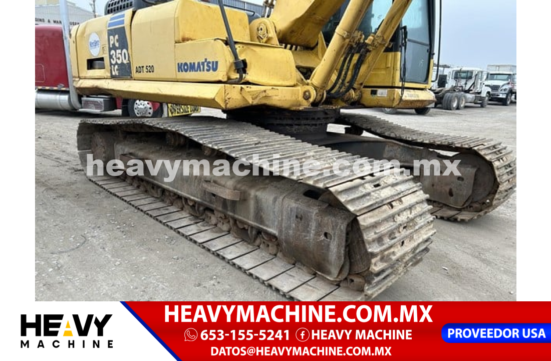 Maquinaria Pesada Excavadora 2010 Komatsu PC350 LC-8
