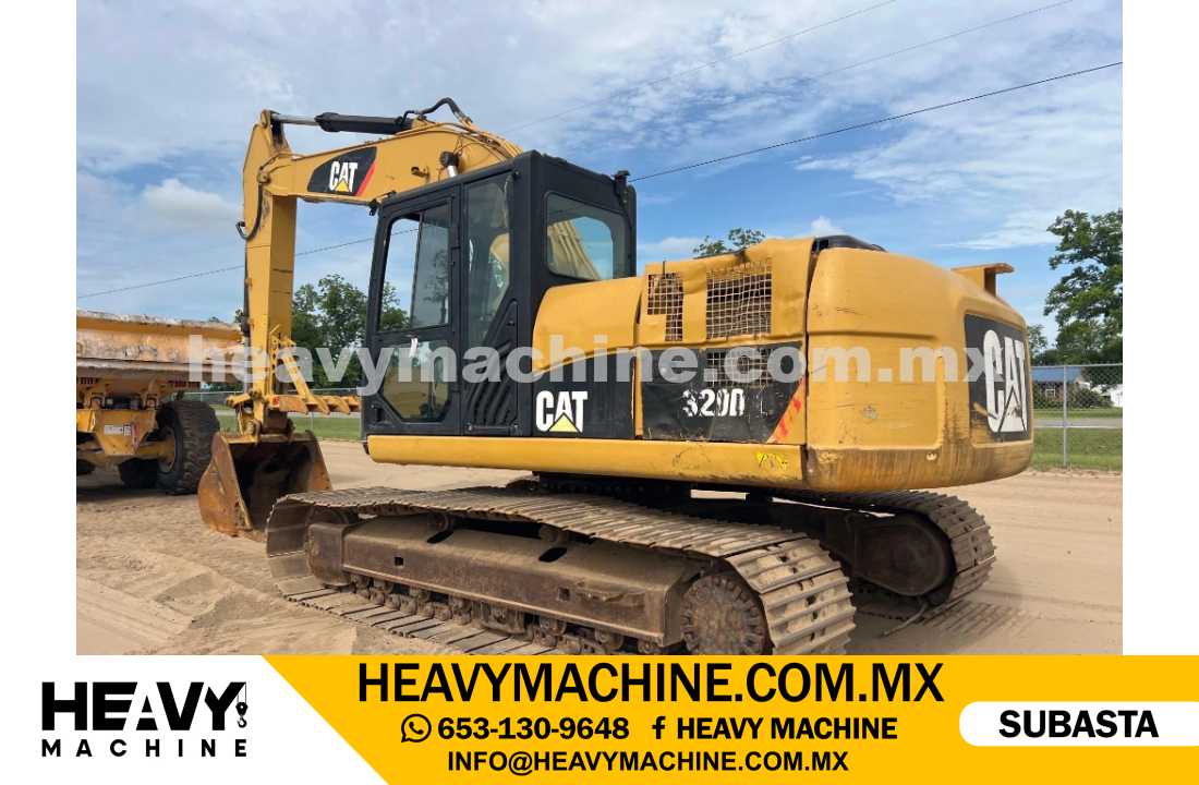 Maquinaria Pesada Excavadora 2011 CAT 320DL