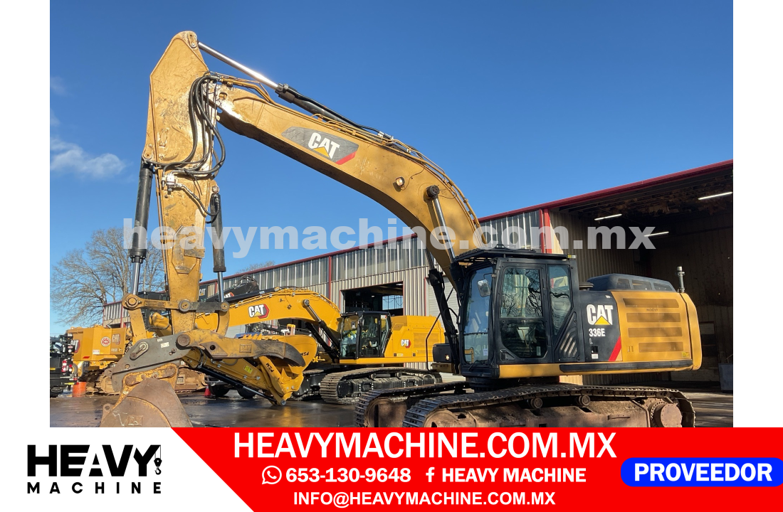 Maquinaria Pesada Excavadora 2012 CAT 336E