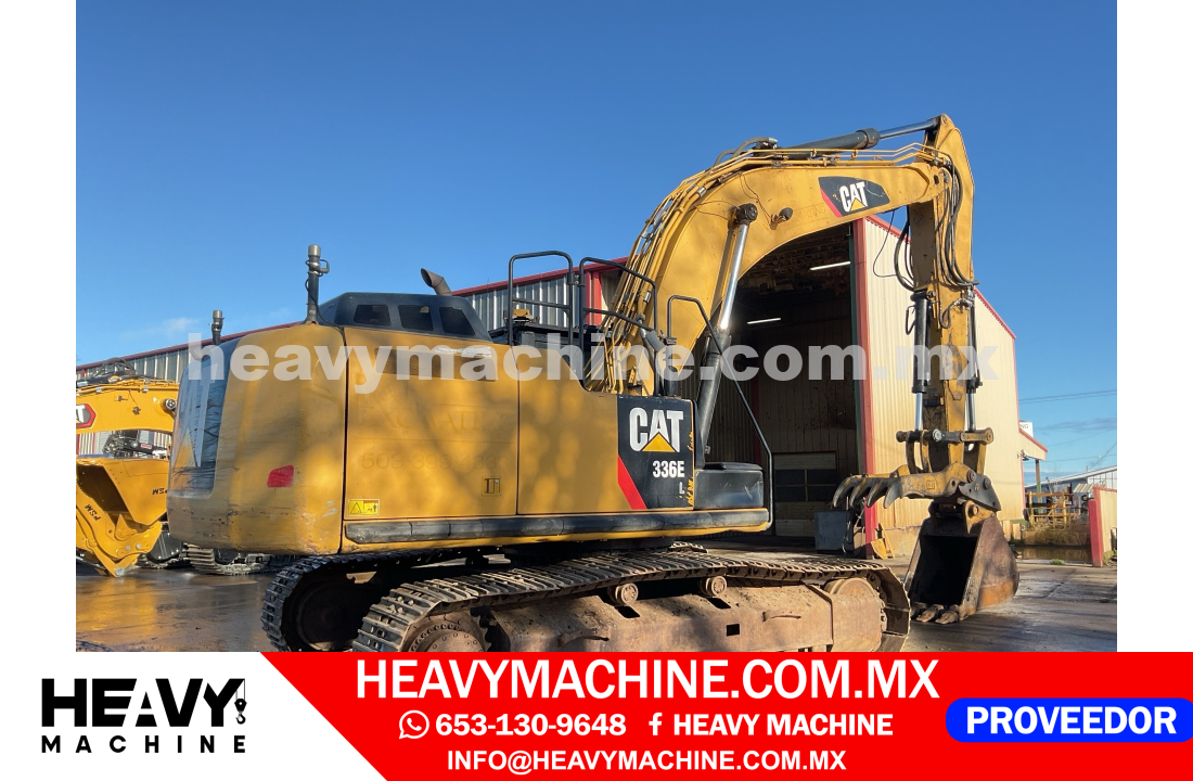 Maquinaria Pesada Excavadora 2012 CAT 336E